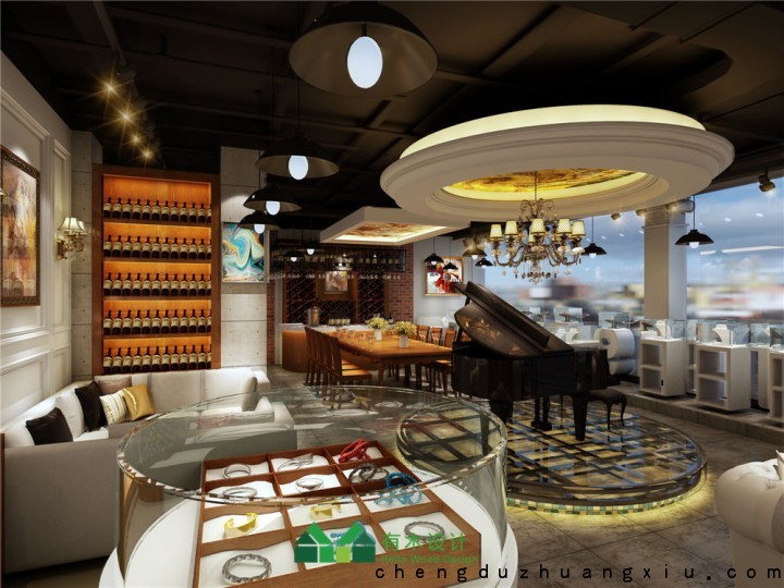 NG大舞台有梦你就来红酒体验馆设计