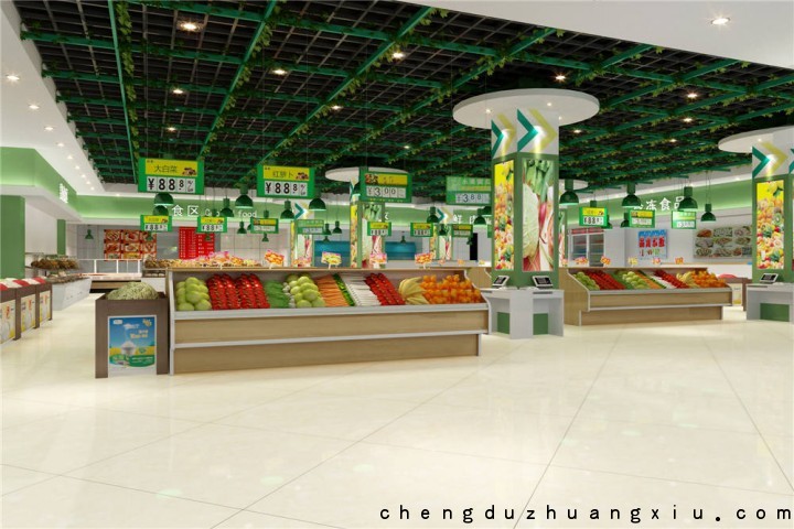 NG大舞台有梦你就来同仓万家购超市设计